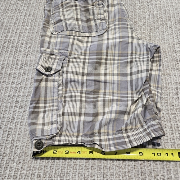 Eddie Bauer Men's Plaid Cargo Shorts Size 30 - Picture 9 of 9